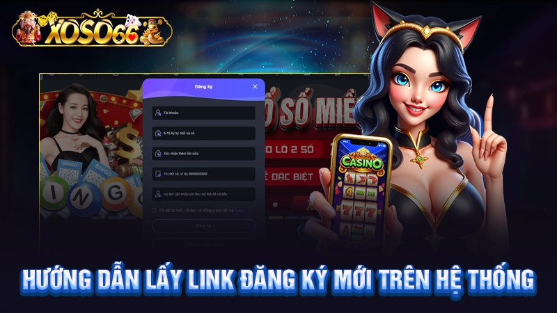 Hướng dẫn lấy link đăng ký mới trên hệ thống