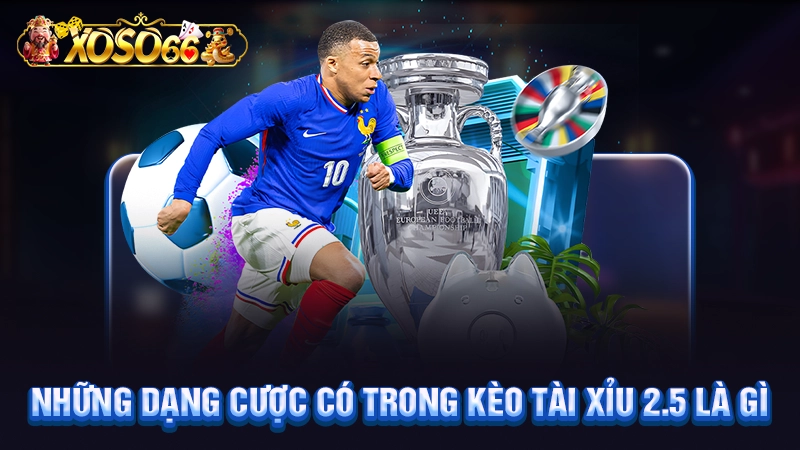 Những dạng cược có trong kèo tài xỉu 2.5 là gì