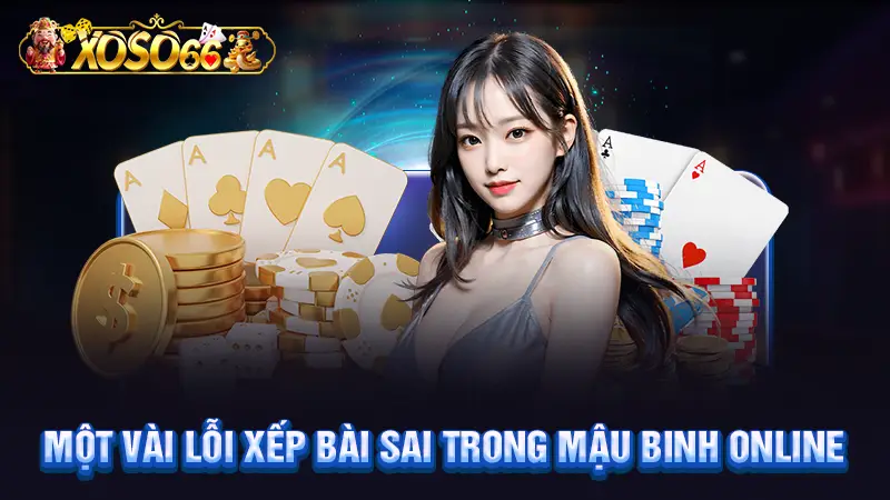 Một vài lỗi xếp bài sai trong mậu binh online