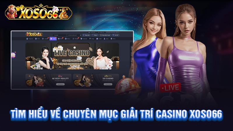 Tìm hiểu về chuyên mục giải trí Casino Xoso66